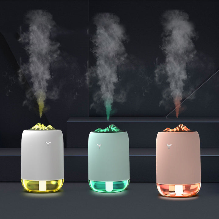 Mini Aroma Diffuser and Humidifier: Ideal for Home, Office, and Car Use