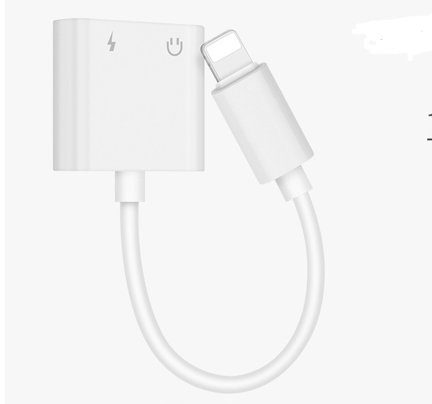 Charge adaptor with Lightning Audio