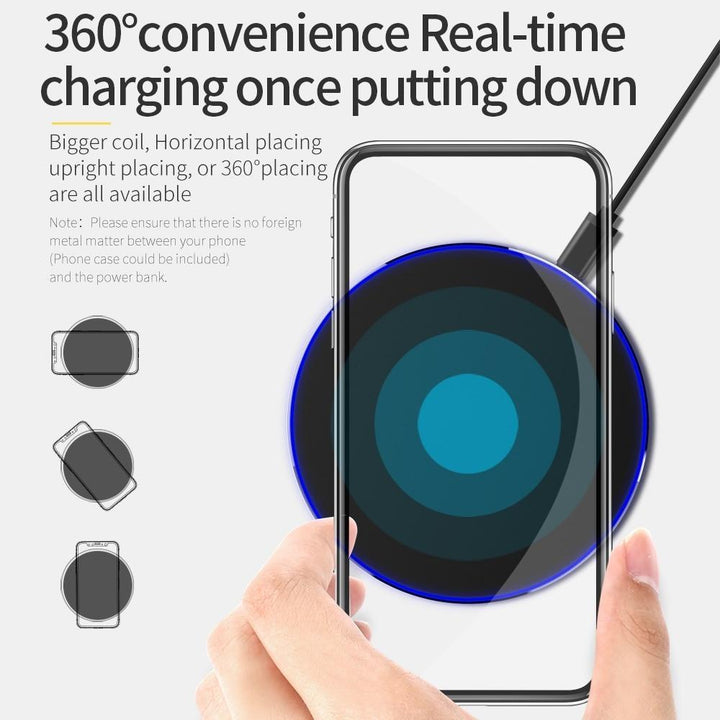 Compact Wireless Quick Charger