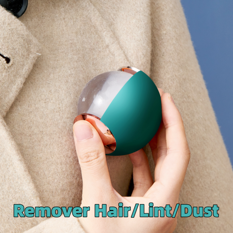 Reusable Gel Lint Collector: Washable Sticky Roller Ball for Enhanced Hair and Fuzz Removal.
